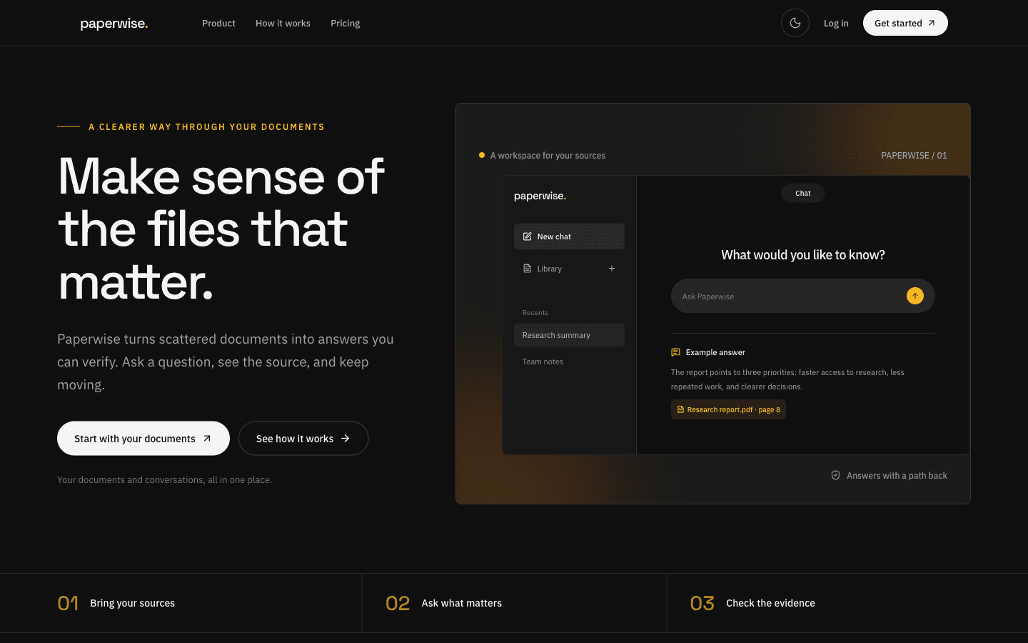 Paperwise AI screenshot